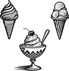 Ice Cream Illustrations