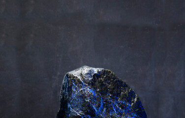 stones in ice for the podium