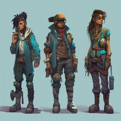 Group of soldiers in uniform