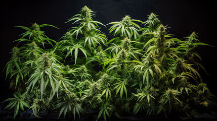 Many Marijuana Plants