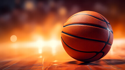 Fototapeta premium Basketball illustration, sport concept