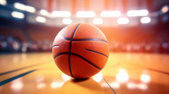 Basketball illustration, sport concept