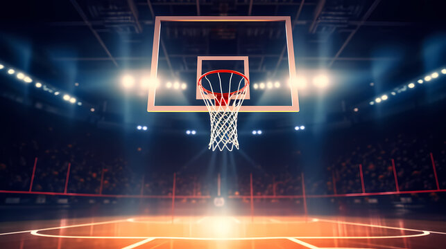 Basketball illustration, sport concept