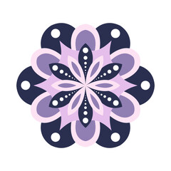 purple mandala pattern