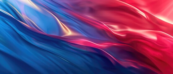 Vibrant Abstract Fluid Waves Background