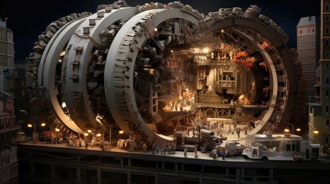 engineering tunnel boring machine