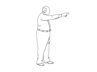 Man, Boy Dresses, Clothing Single Line Drawing Ai, EPS, SVG, PNG, JPG zip file
