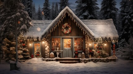 cabin rustic holiday