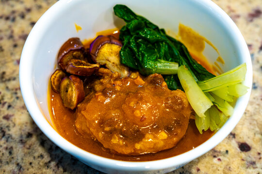 Filipino Kare-Kare, a famous dish from the Philippines