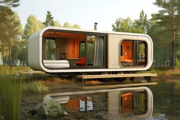 Mobile Tiny House for Outdoor Adventures

