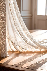 Tablecloth drape