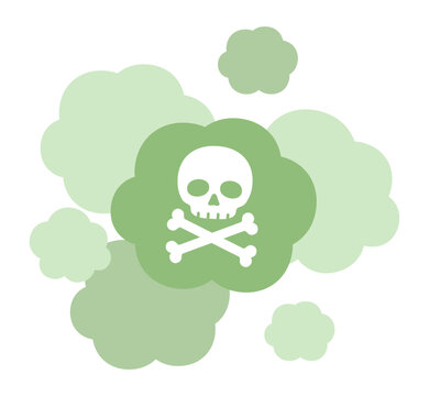 recommend clip art: 毒ガス