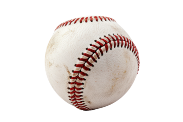 Baseball isolated on transparent and white background.PNG image	