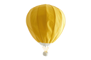 air balloon isolated on transparent and white background.PNG image	