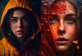 Source of Inner Colors. Generative AI