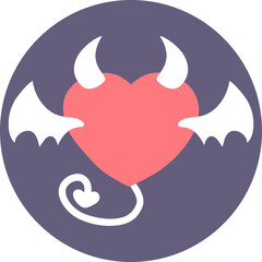 Twilight Desires The Flight of a Horned Heart Art