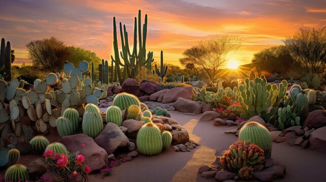 oasis desert botanical garden 