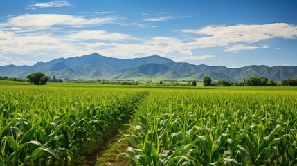 harvest corn farming