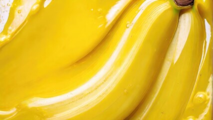 yellow liquid texture background 