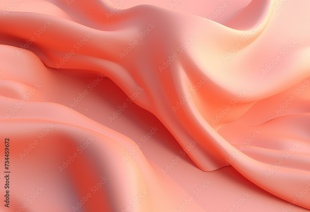 Poster shiny smooth luxury abstract light pink curve and wave decorative background with copy space. backdr
