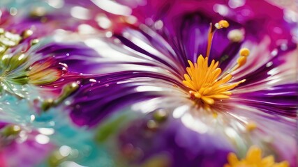 Obraz premium close up of purple flower