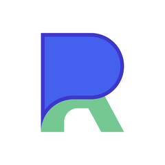 Monogram R design vector logo. Monogram initial letter mark R logo design. Monogram design vector logo. Monogram initial letter mark R logo design. Simple R monogram. Monogram R design logo