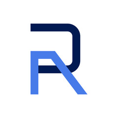 Monogram R design vector logo. Monogram initial letter mark R logo design. Monogram design vector logo. Monogram initial letter mark R logo design. Simple R monogram. Monogram R design logo