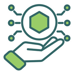 Fototapeta premium Tokenization Icon