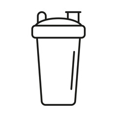 A rectangular outline shaker icon for kitchen appliance accessory