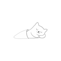 cute cat coloring book cute poses kitten
