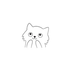 cute cat coloring book cute poses kitten