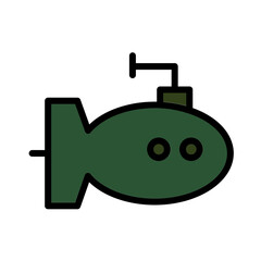 Marine Sea Travel Filled Outline Icon