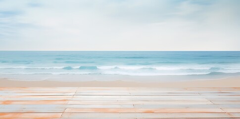 Fototapeta premium summer background for relaxing on the beach, for text, invitations, posters, holidays etc