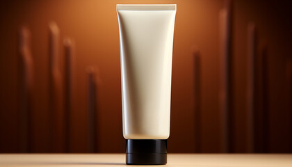 Moisturizer, suntan lotion, cream, beauty treatment, skincare, healthy lifestyle generated by AI