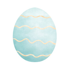Easter eggs flat design on white background.