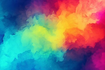 A vibrant abstract background with a colorful polygonal pattern in a rainbow of hues.
