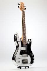 Naklejka premium Bass Guitar: The foundation of the rhythm