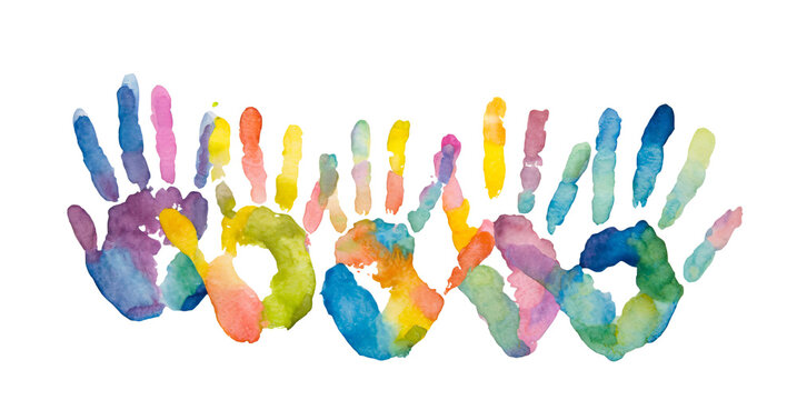 Colorful Handprints Images – Browse 23,872 Stock Photos, Vectors, and ...