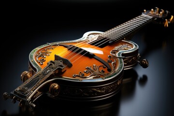 Fototapeta premium Mandolin: A small string instrument