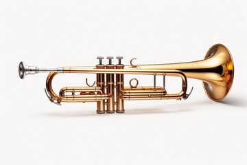 Trombone: A brass instrument with a bold - 734504262