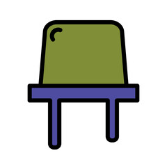 Circuit Crystal Vibrating Filled Outline Icon