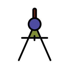Civil Labor Office Filled Outline Icon