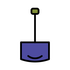 Day Hammer Labor Filled Outline Icon