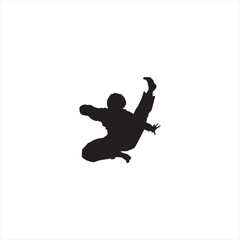 Fototapeta na wymiar Illustration vector graphic of karate icon