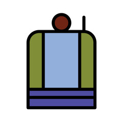 Safe Safety Work Filled Outline Icon