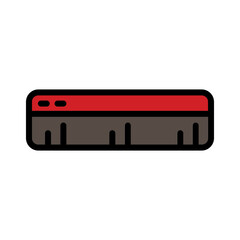 Measure Ruler Tools Filled Outline Icon