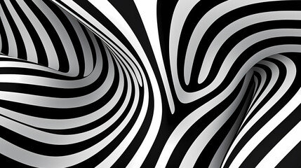 Optical illusion, charming abstract pattern background