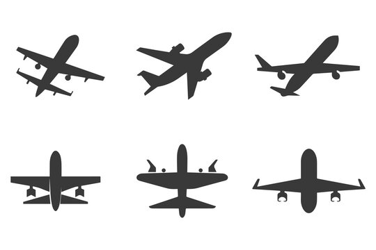 Plane logo vector illustration