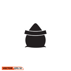 Food icon design vector graphic of template, sign and symbol