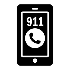 911 call icon